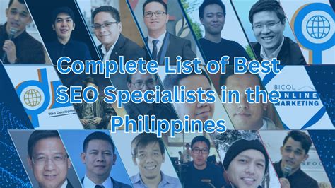 Top SEO Specialist Philippines .